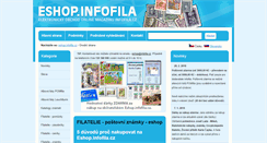 Desktop Screenshot of eshop.infofila.cz