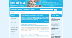 Desktop Screenshot of infofila.cz